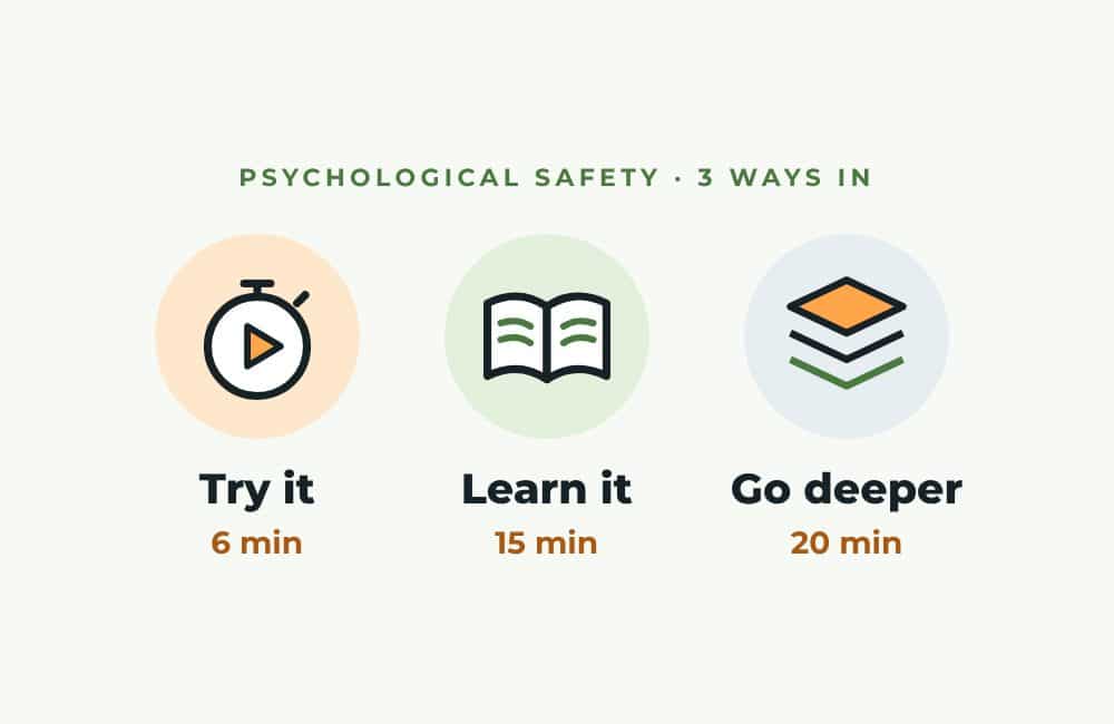 Try it, Learn it, Go deeper